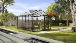Vitavia Gewächshaus Zeus 10000 inkl. 2 Dachfenstern - 10,0 m²