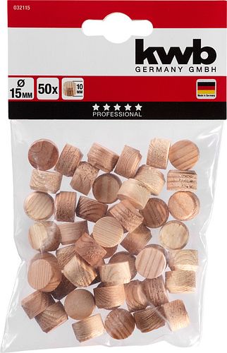kwb 50 Konusplättchen D 15 mm 32115