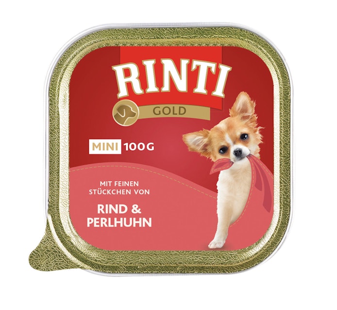 RINTI Gold Mini 100g Schale HundenassfutterVorschaubild