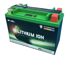 Skyrich LiFePO4 Batterie wartungsfrei, 4 Pol, mit steckbaren Distanzstücken