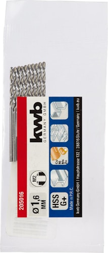 kwb HSS-G Boh 1,6mm LS PRE 205016