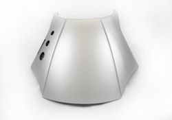 BODYSTYLE Sportsline Scheinwerferverkleidung ABS Kunststoff silber für YAMAHA XSR700 / XTribute / Legacy 