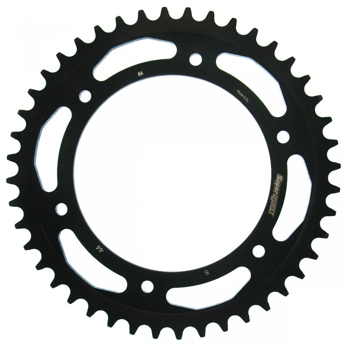 Supersprox Stahl-Kettenrad 520 44Z (Schwarz)