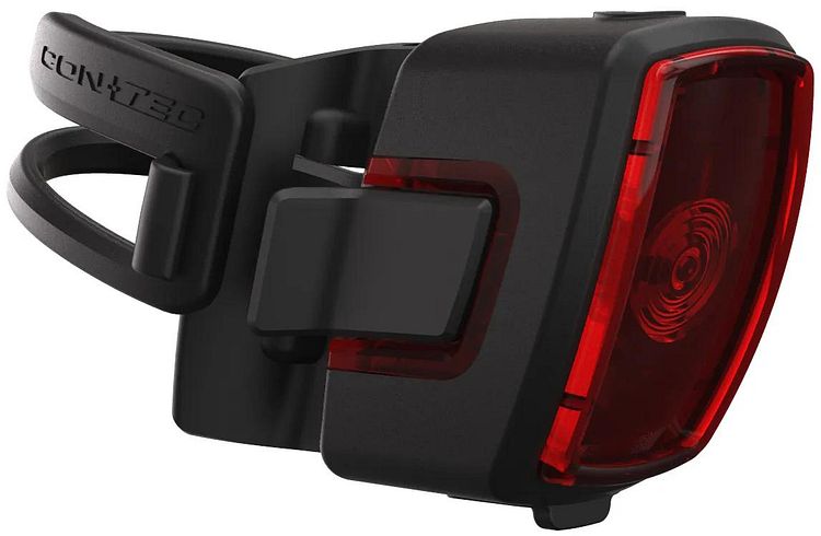 CONTEC Rücklicht DLUX micro XS Stop schwarz matt