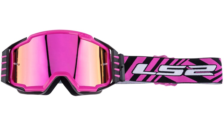 LS2 Crossbrille Charger Pro – Pink/Iridium