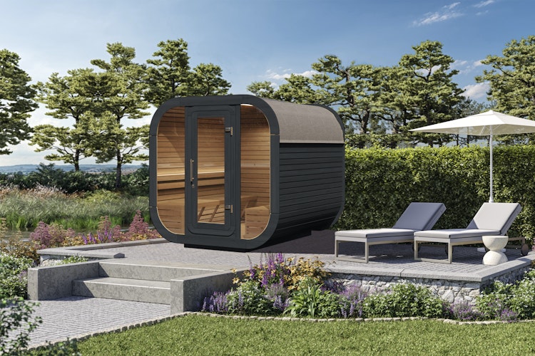 Wolff Finnhaus Design Saunahaus Luago 2x2 Art 1