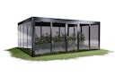 SunElements Design Gewächshaus/Sommergarten SunGarden Modern mit Photovoltaik-Option