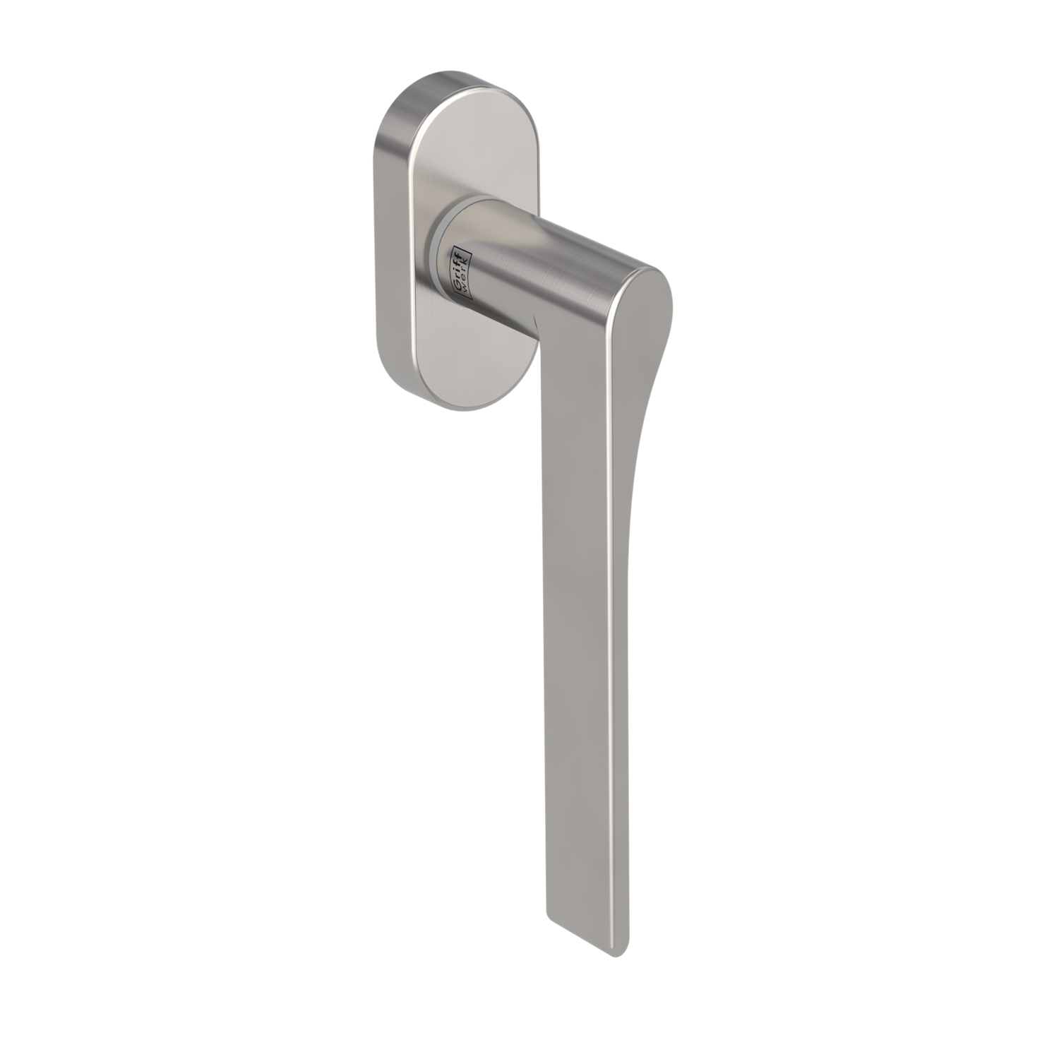Griffwerk Fenstergriff VAYA 261 Leaf Light Samtgrau L 7x32mm
