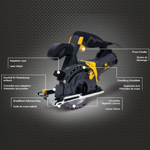 Tauchkreissäge 800W Buzzsaw