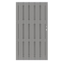 Vorschaubild TraumGarten Jumbo WPC Alu-Design Einzeltor 980 x 1790 mm