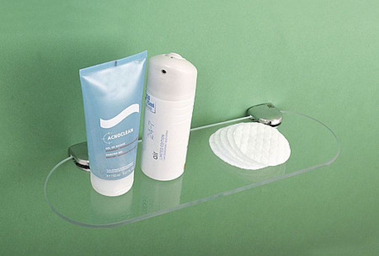 Bravat Ablagekonsole Metasoft - 40 cm, chrom