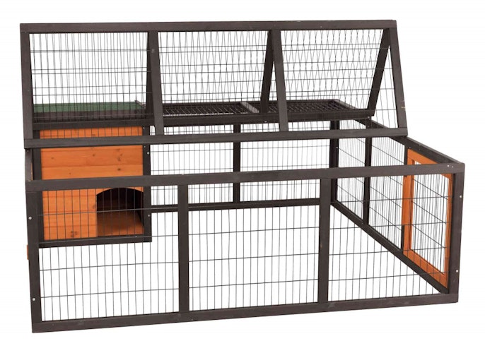 Trixie Natura Freilaufg.,150×53×150cm,schw./br.