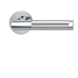 Griffwerk Türgriff smart2lock 2.0 LOREDANA Klipptechnik -Edelstahl poliert/matt Griffpaar mit Drückerrosetten Griffwerk Türgriff smart2lock 2.0 LOREDANA Klipptechnik -Edelstahl poliert/matt Griffpaar mit DrückerrosettenZubehörbild