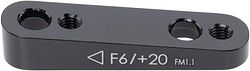 TRP Adapter Flat Mount Bremse 160 mm hinten schwarz