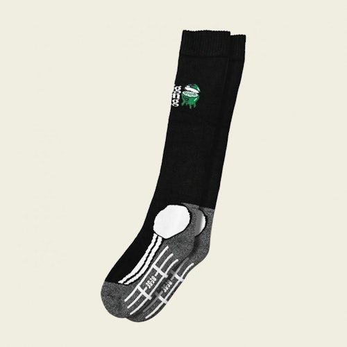 Big Green Egg 2er-Pack Ski Socken Grün/Schwarz