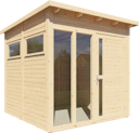 Vorschaubild Bertilo Gartenhaus Pentus 2 Office - 19 mm