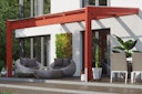 Vorschaubild Skan Holz Terrassenüberdachung Novara Breite 557 cm