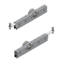 Vorschaubild Griffwerk Zubehör-Set 60 PRO 2 Laufwagen Glas