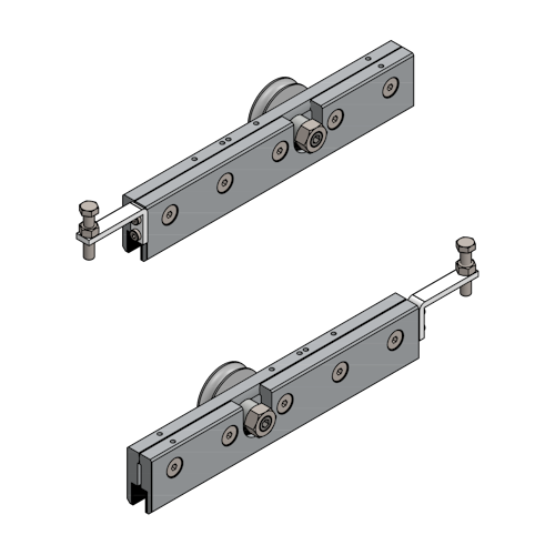 Griffwerk Zubehör-Set 60 PRO 2 Laufwagen Glas