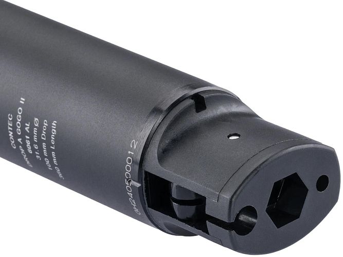 CONTEC Variosattelstütze Drop-A-Gogo II Ø 31,6 mm 560 mm schwarz