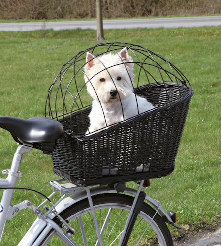 TRIXIE Hundekorb für Fahrrad-Gepäckträger 35x49x55cm schwarz