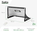 Salta Challenge Fußballtor Set (2 Stück )
