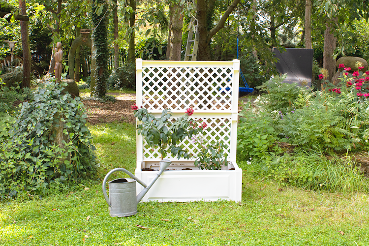 KHW Pflanzkasten groß mit Spalier 100 cm (2-tlg.)