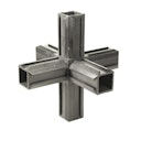 Vorschaubild Alberts® XD-Rohrverbinder Kreuzstück plus zwei rechtwinkelige Abgänge