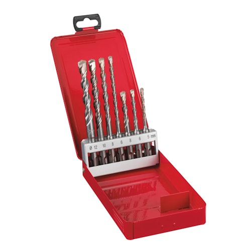 Milwaukee HAMMERBOHRERKASSETTE SDS+ (7TLG.) MS2 4932352339