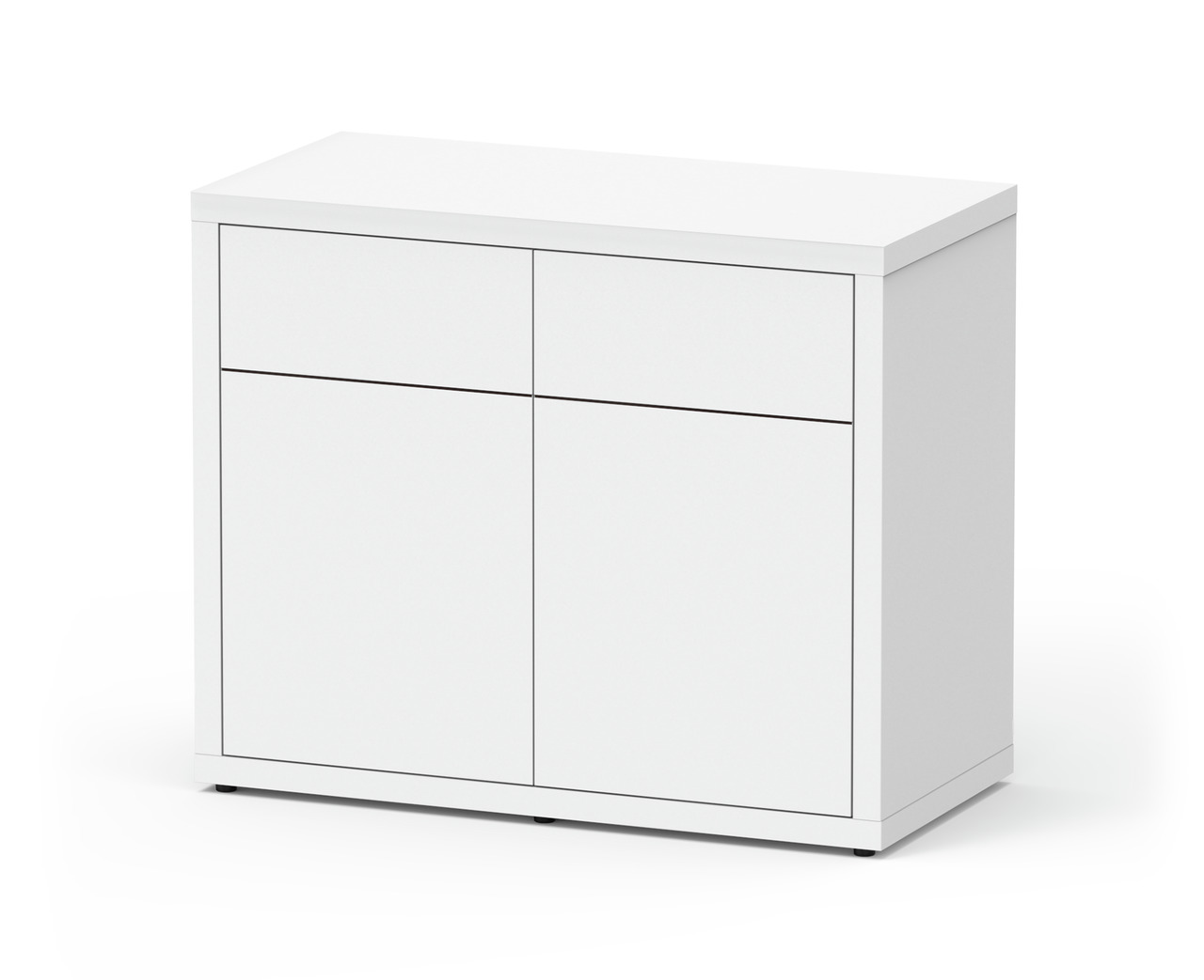 Aquatlantis Sublime 245 Piano Weiß (40 mm) Aquarienunterschrank