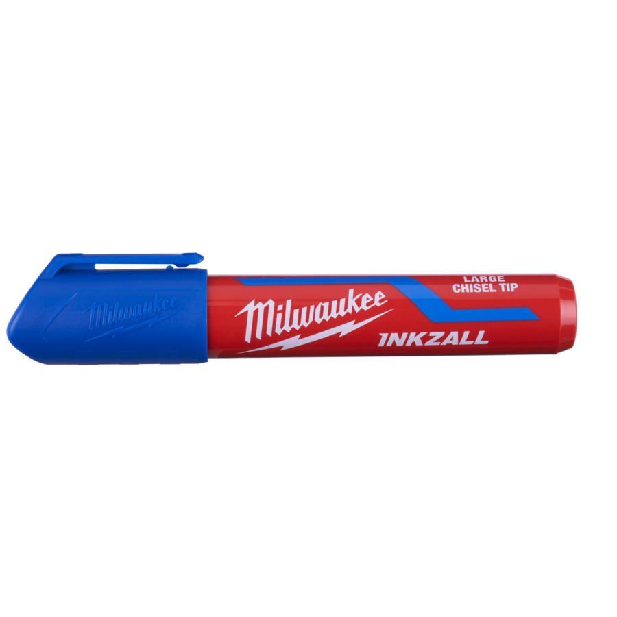 Milwaukee Perm.Marker Keilspitze L blau -1PC 4932471557