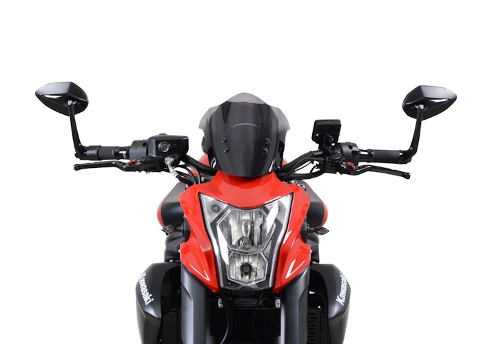 PROTECH Universal Spiegel MAGAZI XC-40 Spiegel & Blinker Schwarz  für BMW F 900 R,KAWASAKI Versys 650,KTM 1290 Super Adventure R
