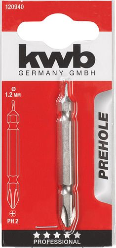 kwb Prehole Bit Ph2/Drill 1.5mm 120940