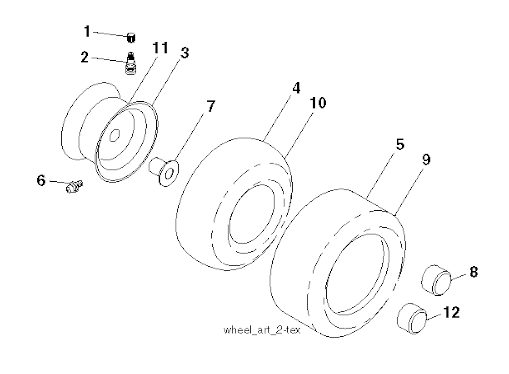 Explosionszeichnung Ersatzteile