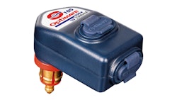 Tecmate Optimate USB-Adapter Ladegerät DIN Winkelstecker 2x USB Eingang 3300mA