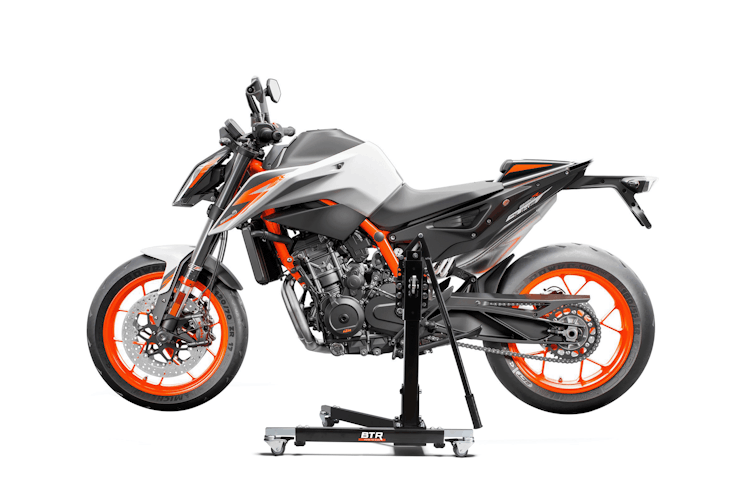 Zentralständer EVOLIFT® für KTM 890 Duke R mit PP-Fußraste 20-23