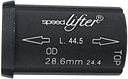 Vorschaubild by,schulz Reduzierhülse Speedlifter Ø 24,4/24,6 mm schwarz 44,5 lang