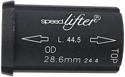 by,schulz Reduzierhülse Speedlifter Ø 24,4/24,6 mm schwarz 44,5 lang