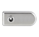 Vorschaubild Griffwerk SMILE -Edelstahl matt-Optik Schlosskasten -UV