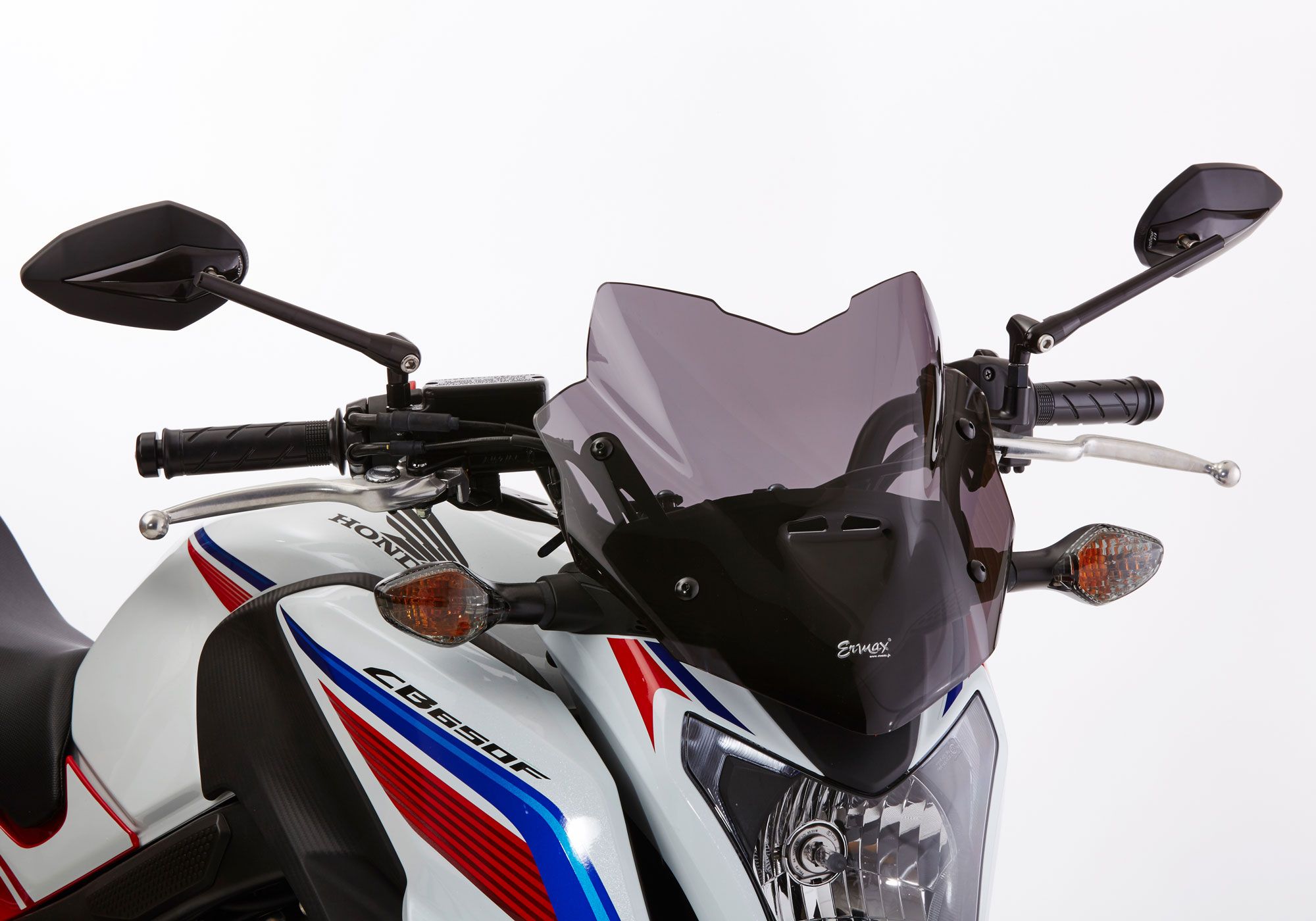 Puig NG Sport Windschutz Für Honda CB 500 F (16-23) – Rauchgrau, 3mm Acryl, ABE