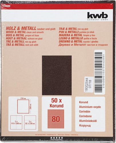 kwb Schleifbogen Korund K  80 810080