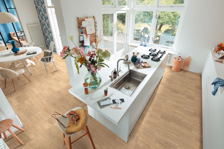 Handmuster Meister Laminatboden MeisterDesign. laminate LC 55 1288 x 198 x 7 mm 07135 Crosswood Woodfinish-Matt-Struktur