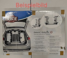 B-WARE TRIXIE Universal-Heckgitter 94-114x69x53cm silber/schwarz