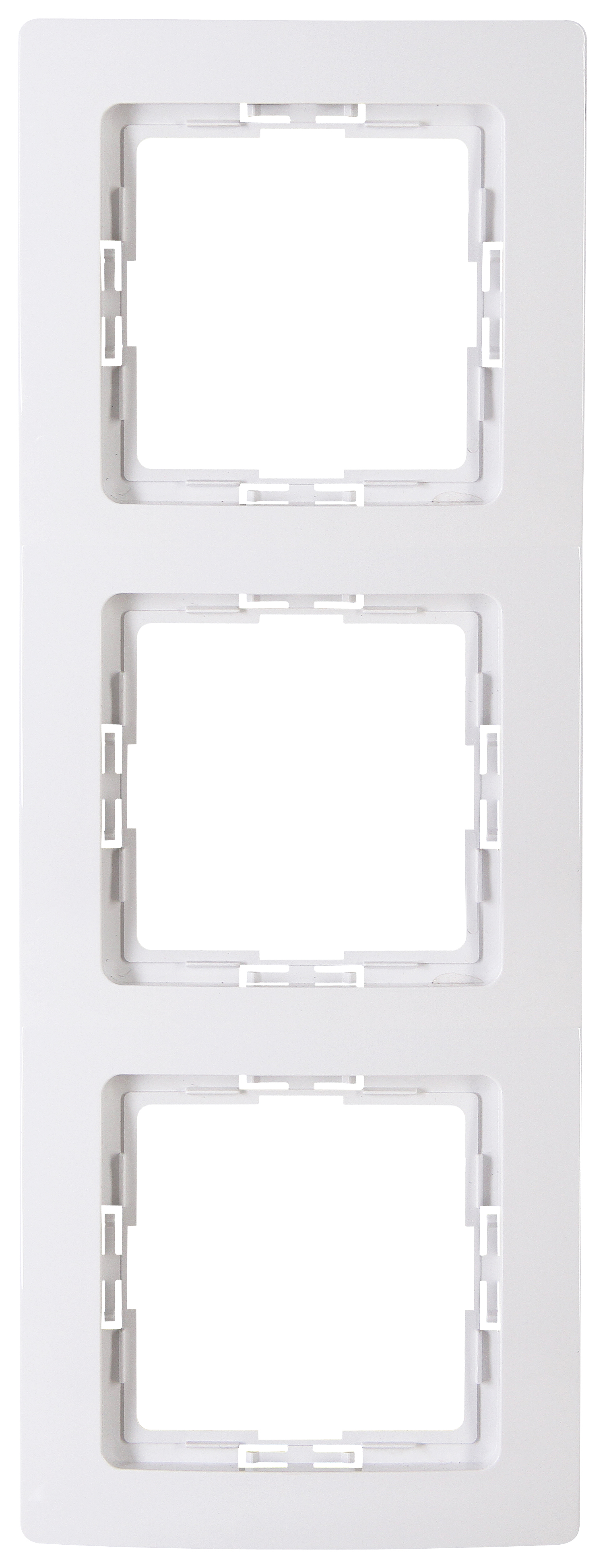 Kopp Abdeckrahmen PARIS 3-fach arktis-weiß