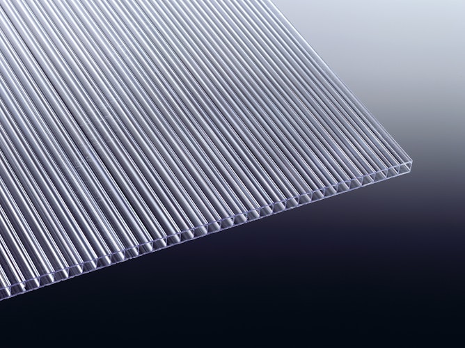 T&J TEJEPOLY MINI Stegdoppelplatte glasklar