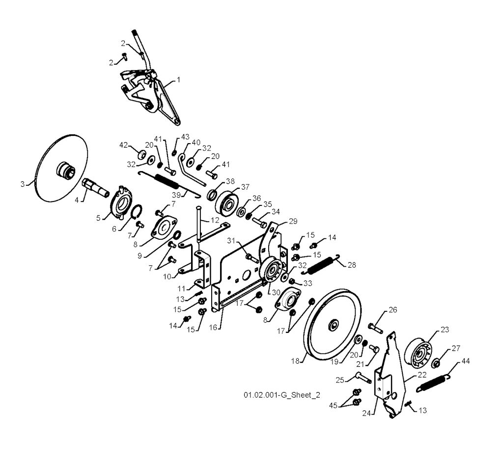 Explosionszeichnung Ersatzteile
