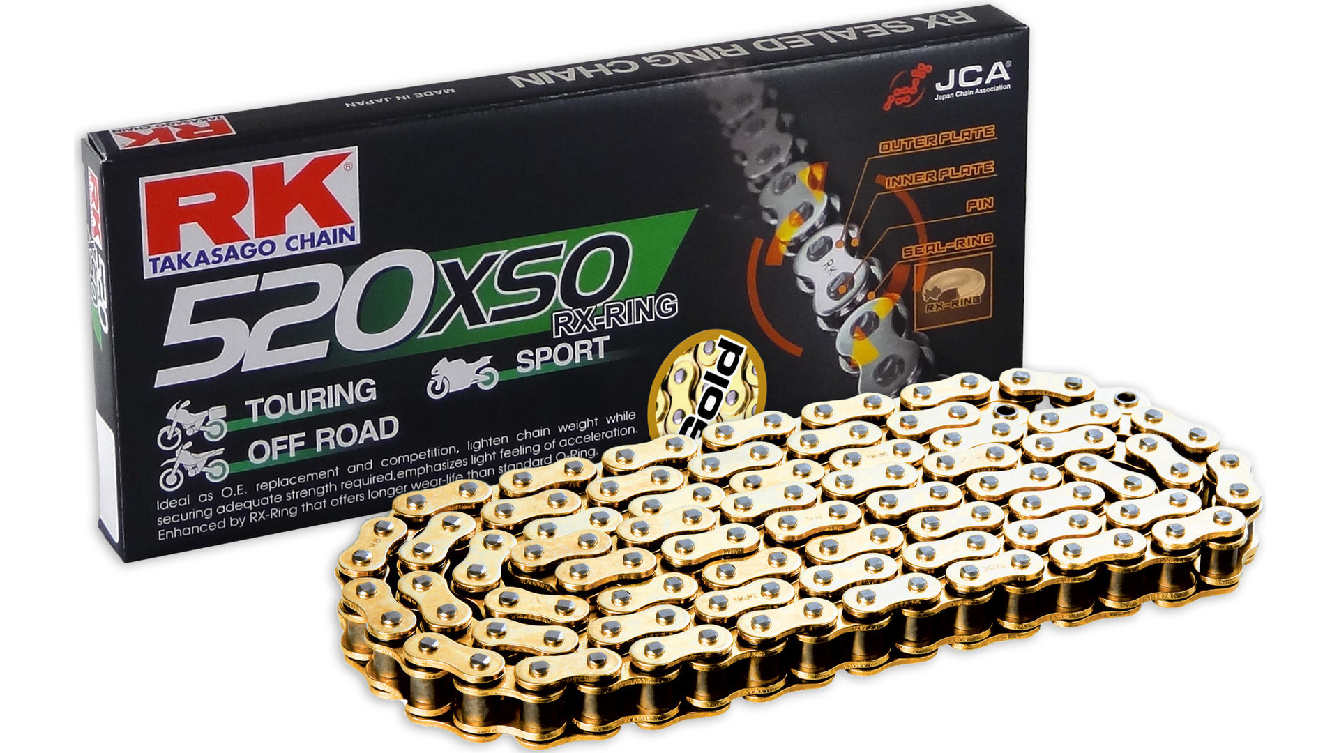 RK Kette GB520XSO, 98 Glieder