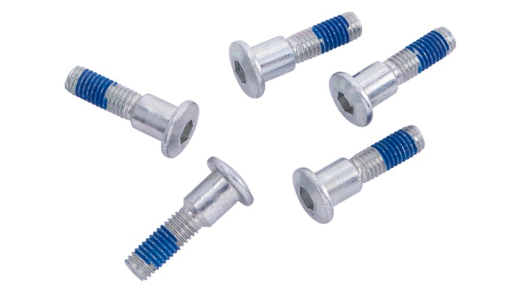 TRW Schraubensatz 5 Stück, M8x1, 25, Schaftlänge 32, 5 mm, Gesamtlänge 37, 8 mm