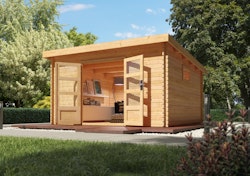 Karibu Woodfeeling Gartenhaus Trittau 3/4/5/6 - 38 mm