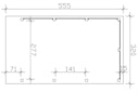 Vorschaubild Skan Holz Carport Friesland 320x555 cm inkl. Seiten- und Rückwand Set A